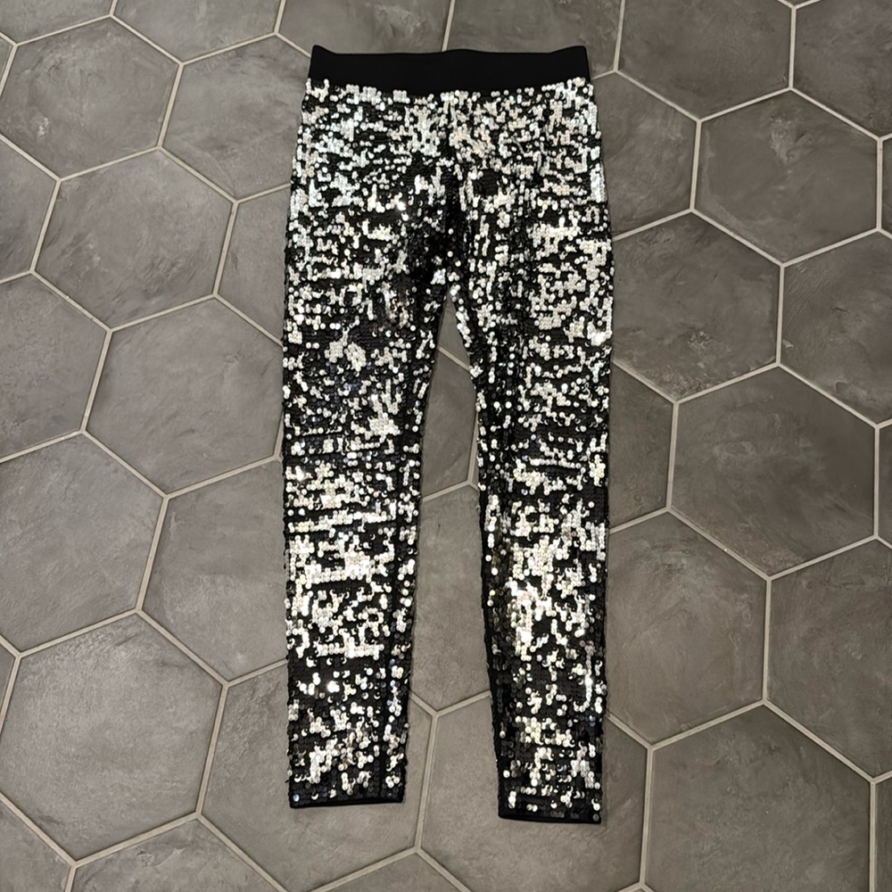 EXPRESS SEQUINED LEGGINGS